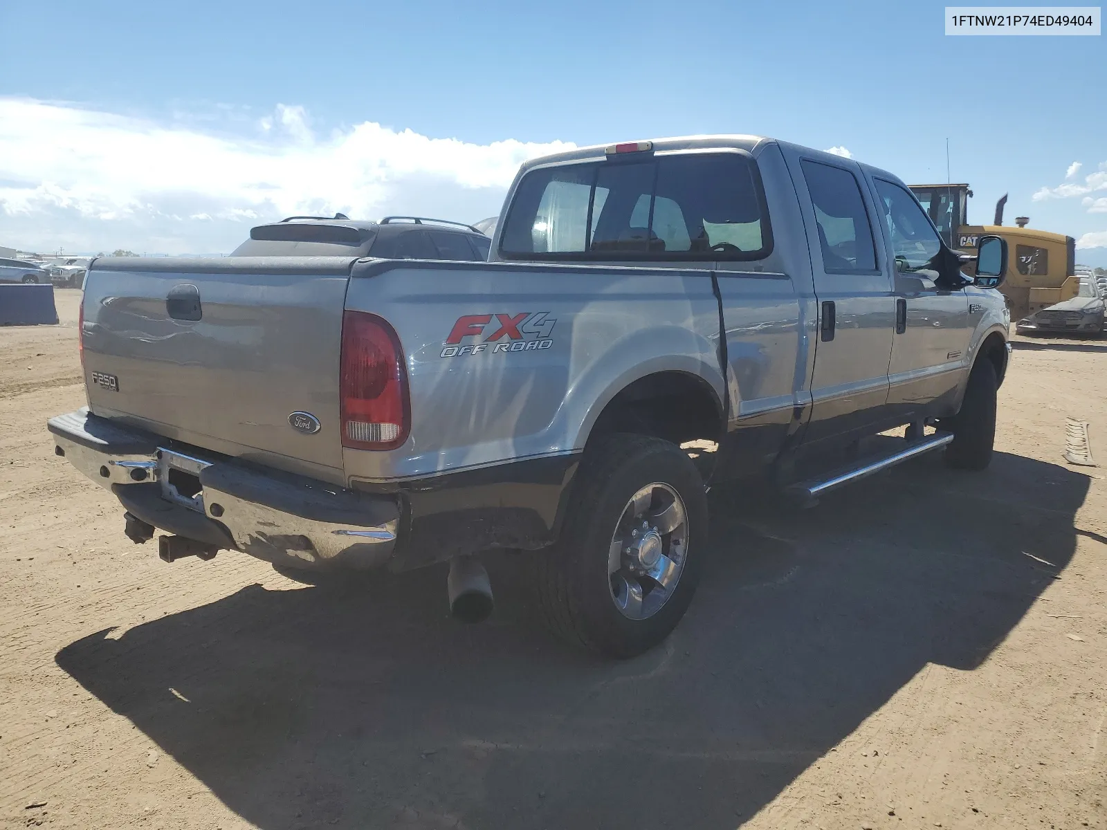 2004 Ford F250 Super Duty VIN: 1FTNW21P74ED49404 Lot: 68384014