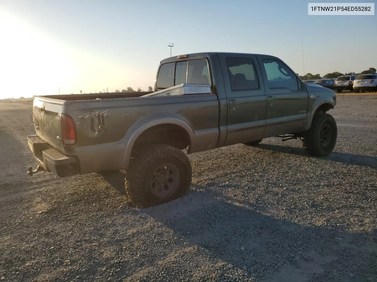 2004 Ford F250 Super Duty VIN: 1FTNW21P54ED55282 Lot: 68826364