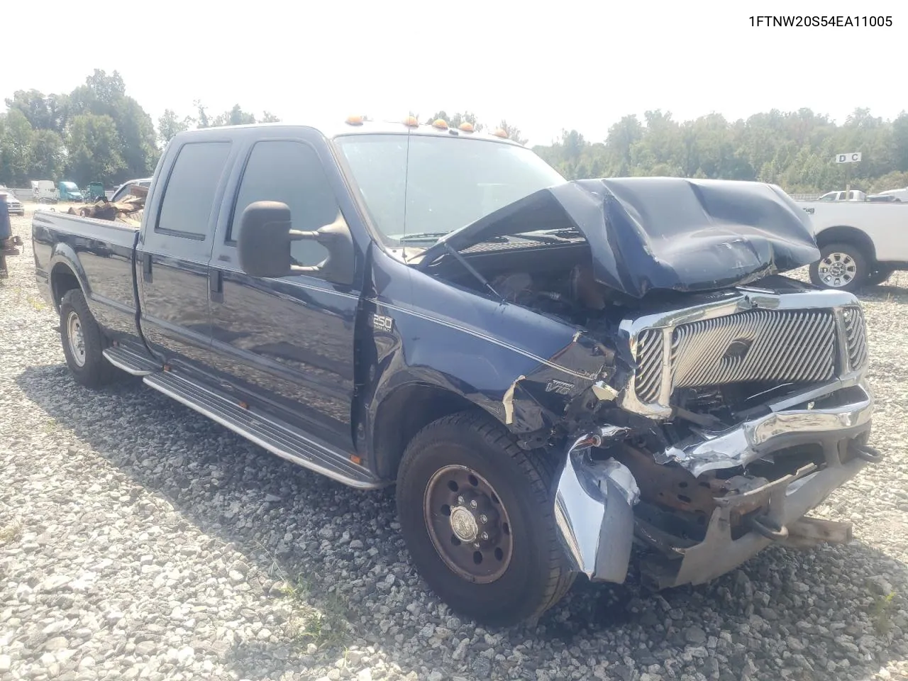 2004 Ford F250 Super Duty VIN: 1FTNW20S54EA11005 Lot: 68833044