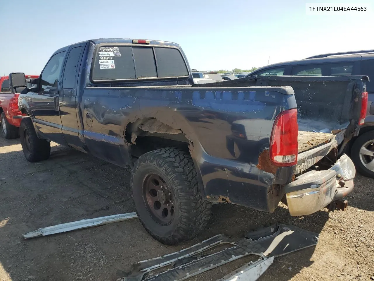 1FTNX21L04EA44563 2004 Ford F250 Super Duty