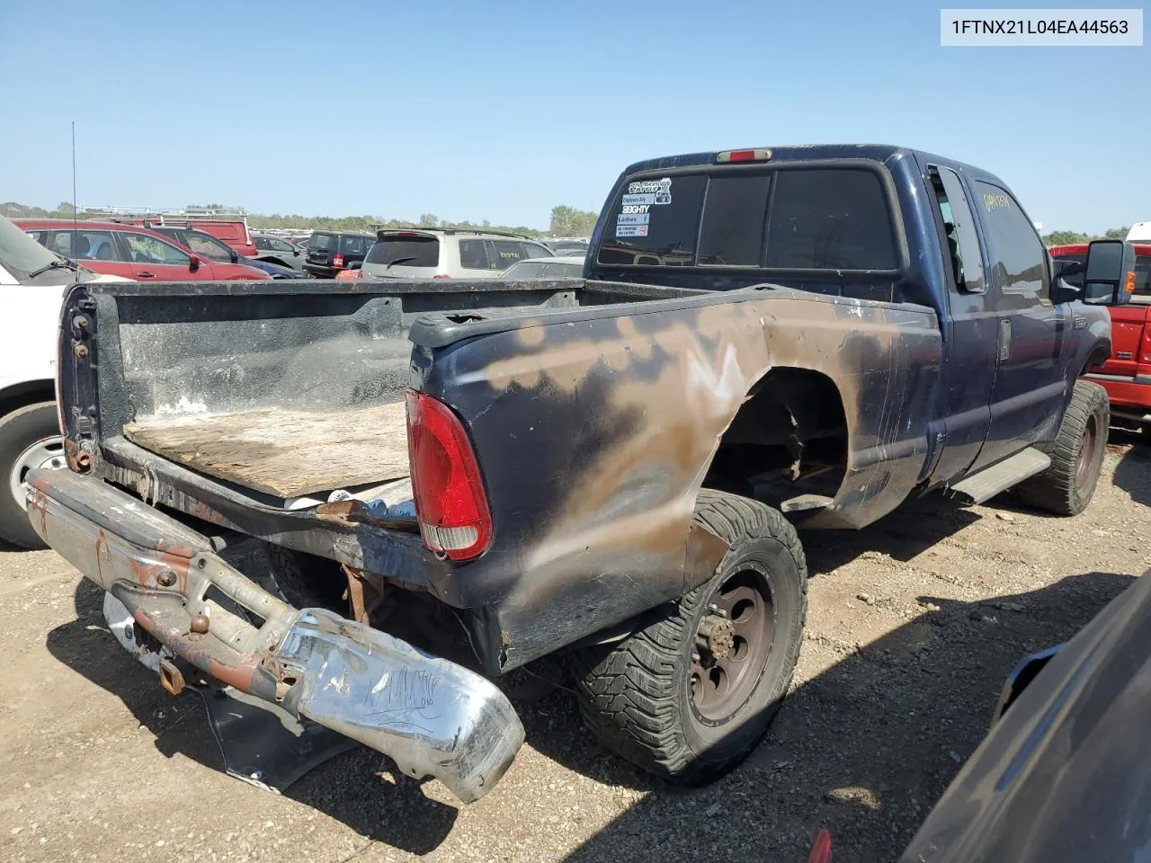 2004 Ford F250 Super Duty VIN: 1FTNX21L04EA44563 Lot: 69948374