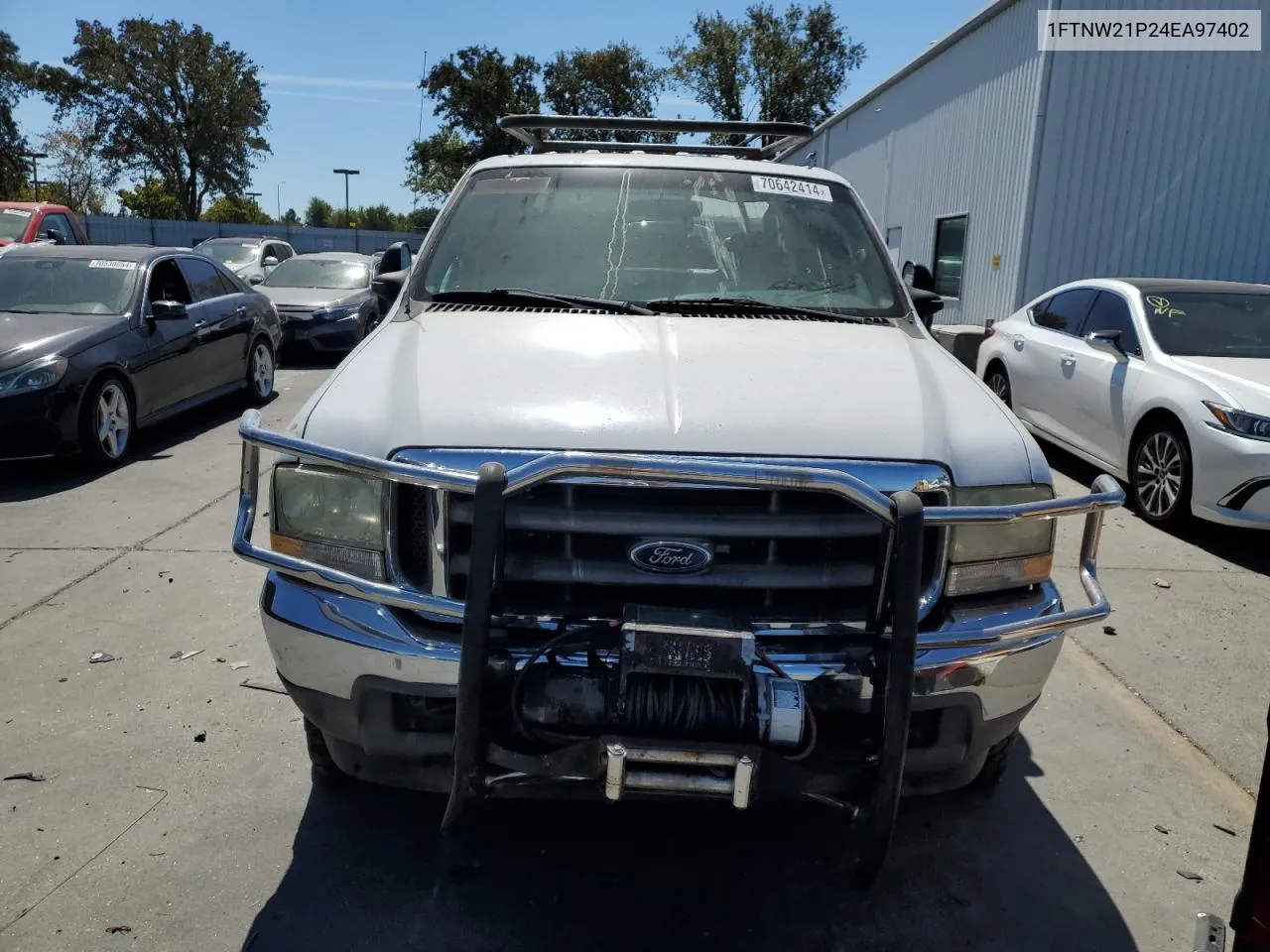 2004 Ford F250 Super Duty VIN: 1FTNW21P24EA97402 Lot: 70642414