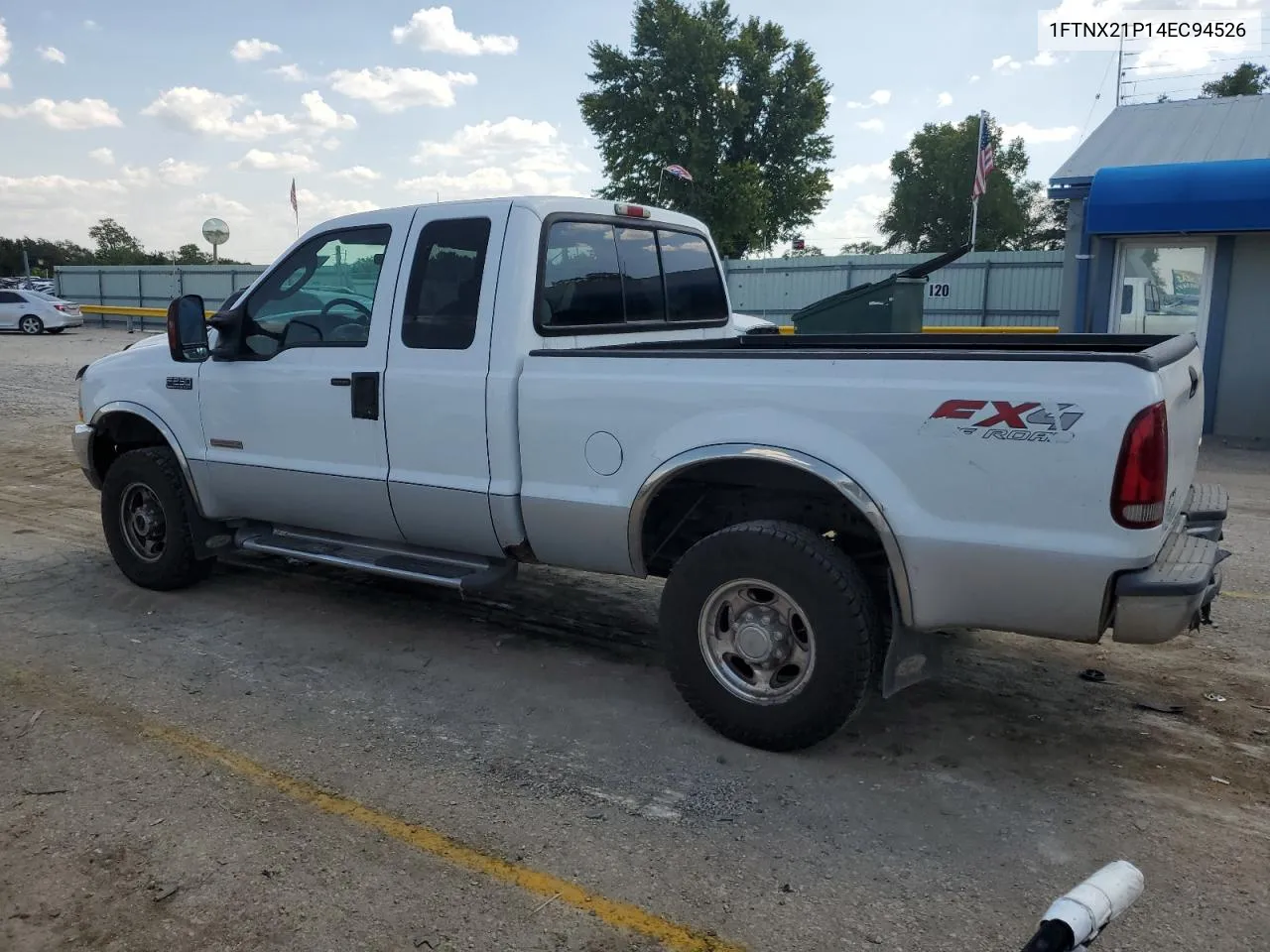 2004 Ford F250 Super Duty VIN: 1FTNX21P14EC94526 Lot: 71207774