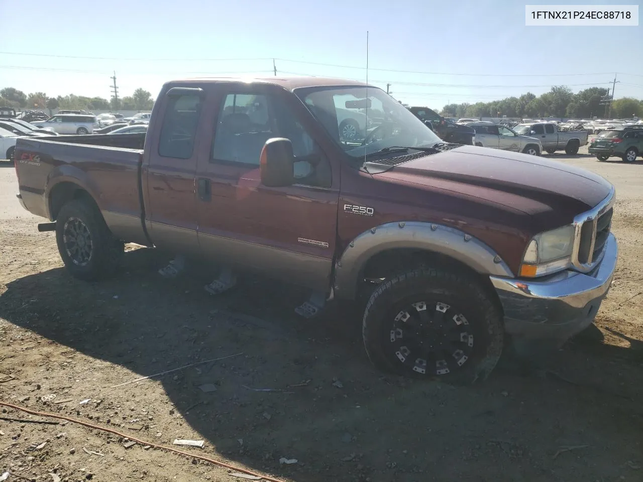 2004 Ford F250 Super Duty VIN: 1FTNX21P24EC88718 Lot: 72786834