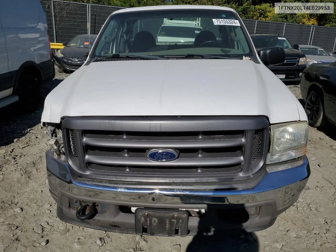 2004 Ford F250 Super Duty VIN: 1FTNX20L14EB23953 Lot: 75155324