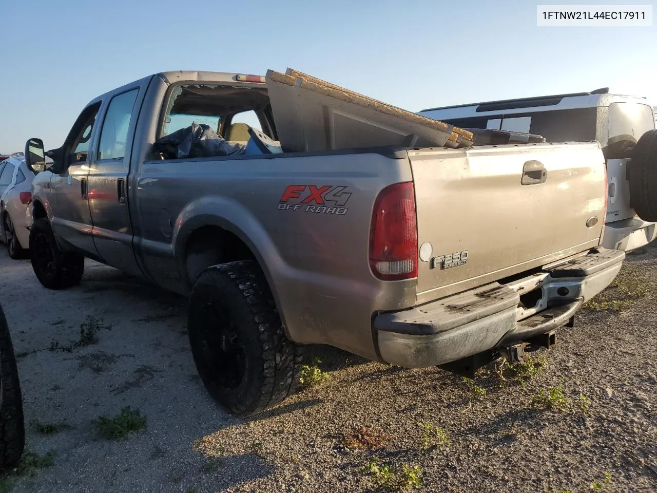 2004 Ford F250 Super Duty VIN: 1FTNW21L44EC17911 Lot: 75425164