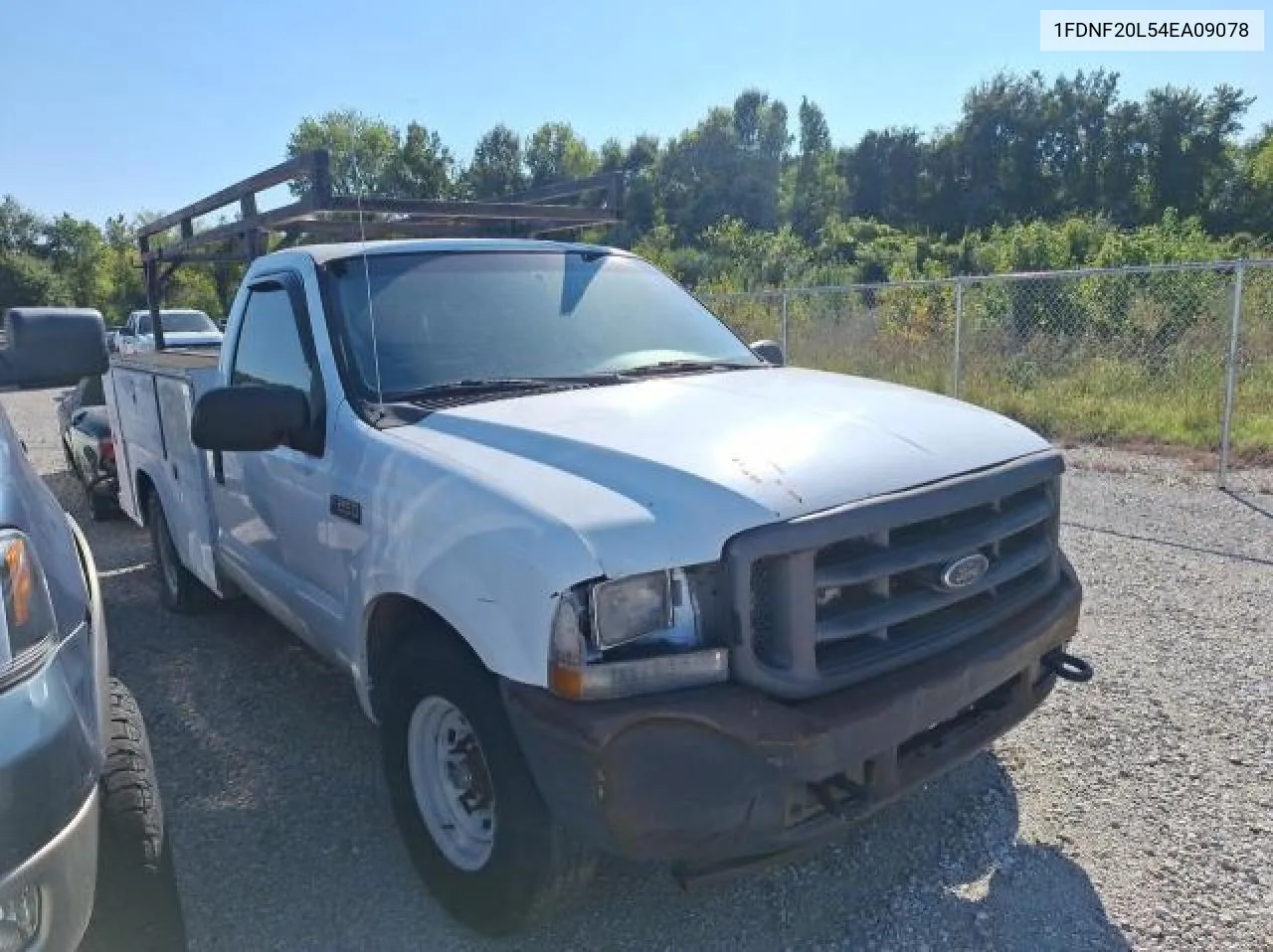 2004 Ford F250 Super Duty VIN: 1FDNF20L54EA09078 Lot: 75739824