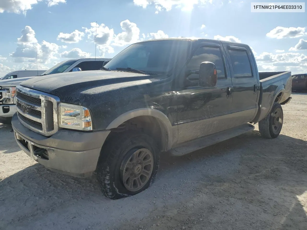 2004 Ford F250 Super Duty VIN: 1FTNW21P64EE03310 Lot: 77416724