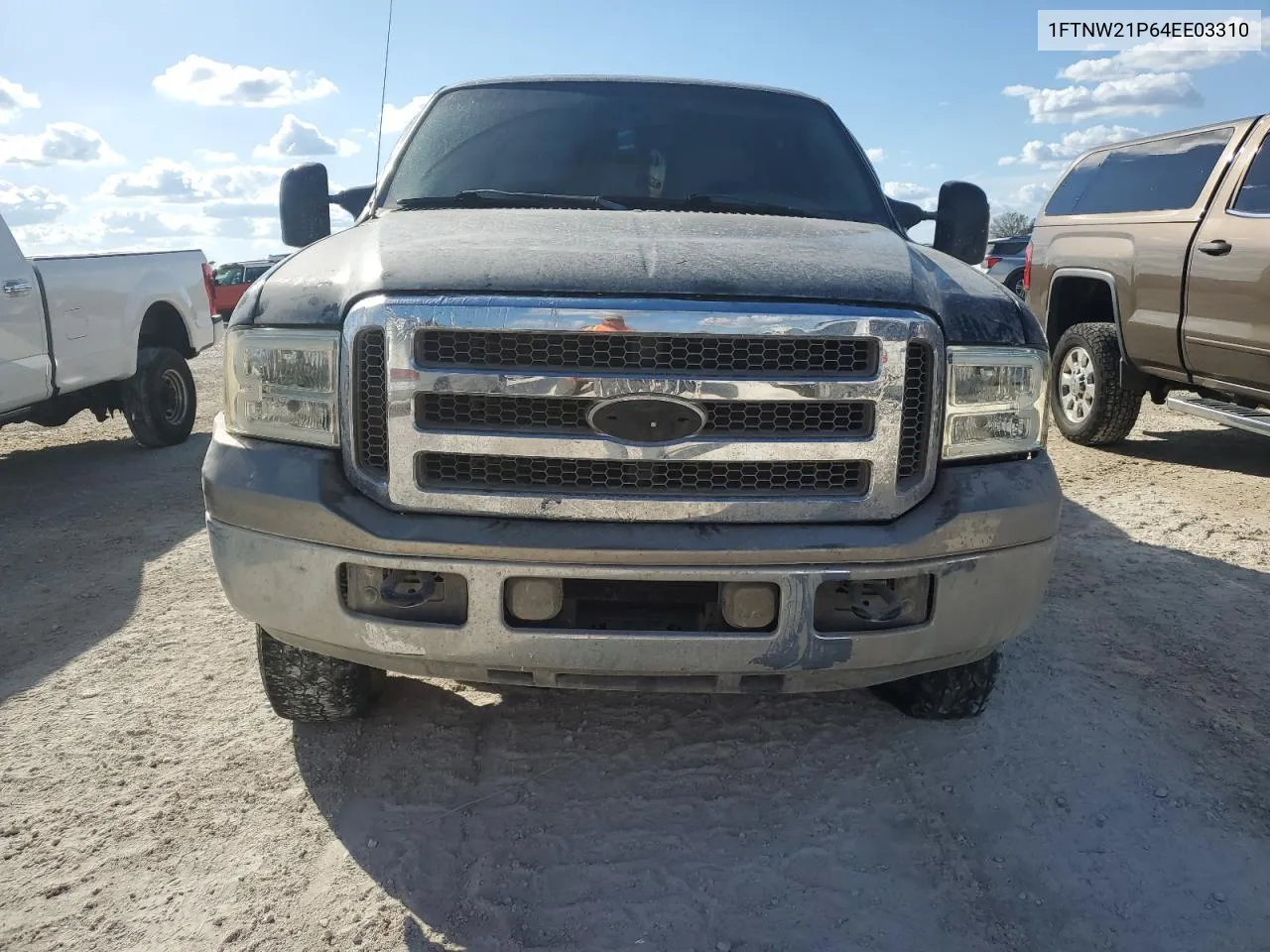 2004 Ford F250 Super Duty VIN: 1FTNW21P64EE03310 Lot: 77416724