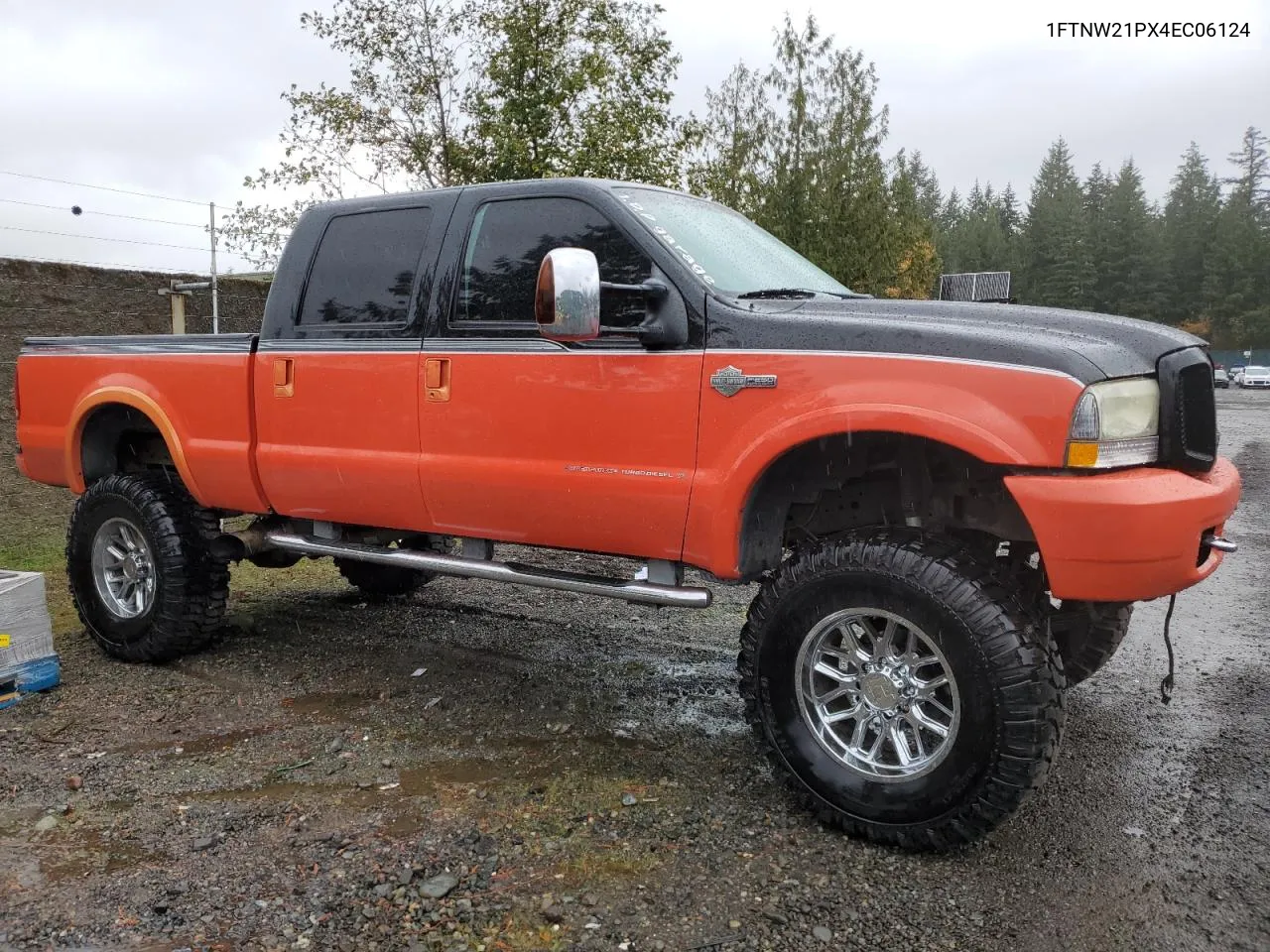 2004 Ford F250 Super Duty VIN: 1FTNW21PX4EC06124 Lot: 78748704