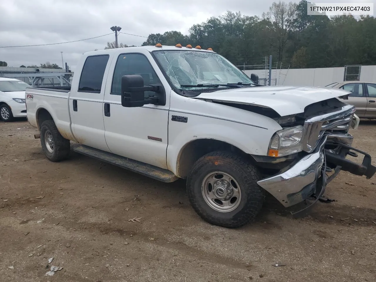 1FTNW21PX4EC47403 2004 Ford F250 Super Duty