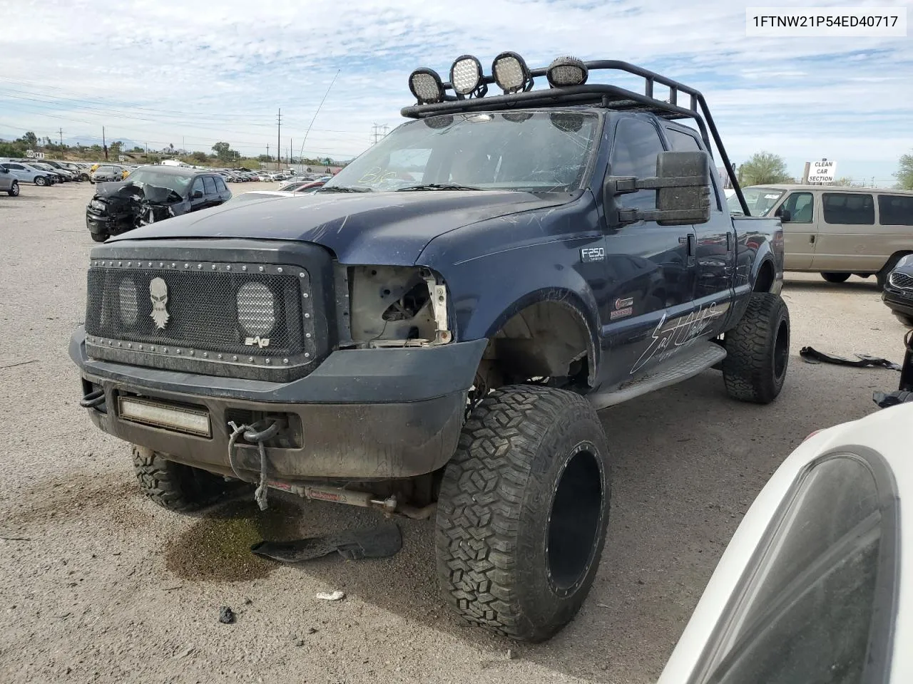 2004 Ford F250 Super Duty VIN: 1FTNW21P54ED40717 Lot: 79713094