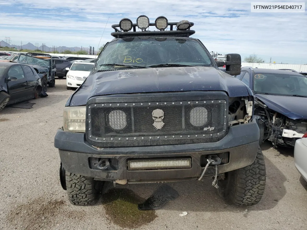 2004 Ford F250 Super Duty VIN: 1FTNW21P54ED40717 Lot: 79713094