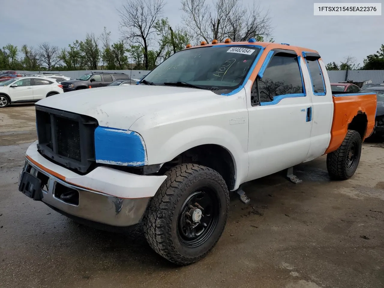 2005 Ford F250 Super Duty VIN: 1FTSX21545EA22376 Lot: 50482454