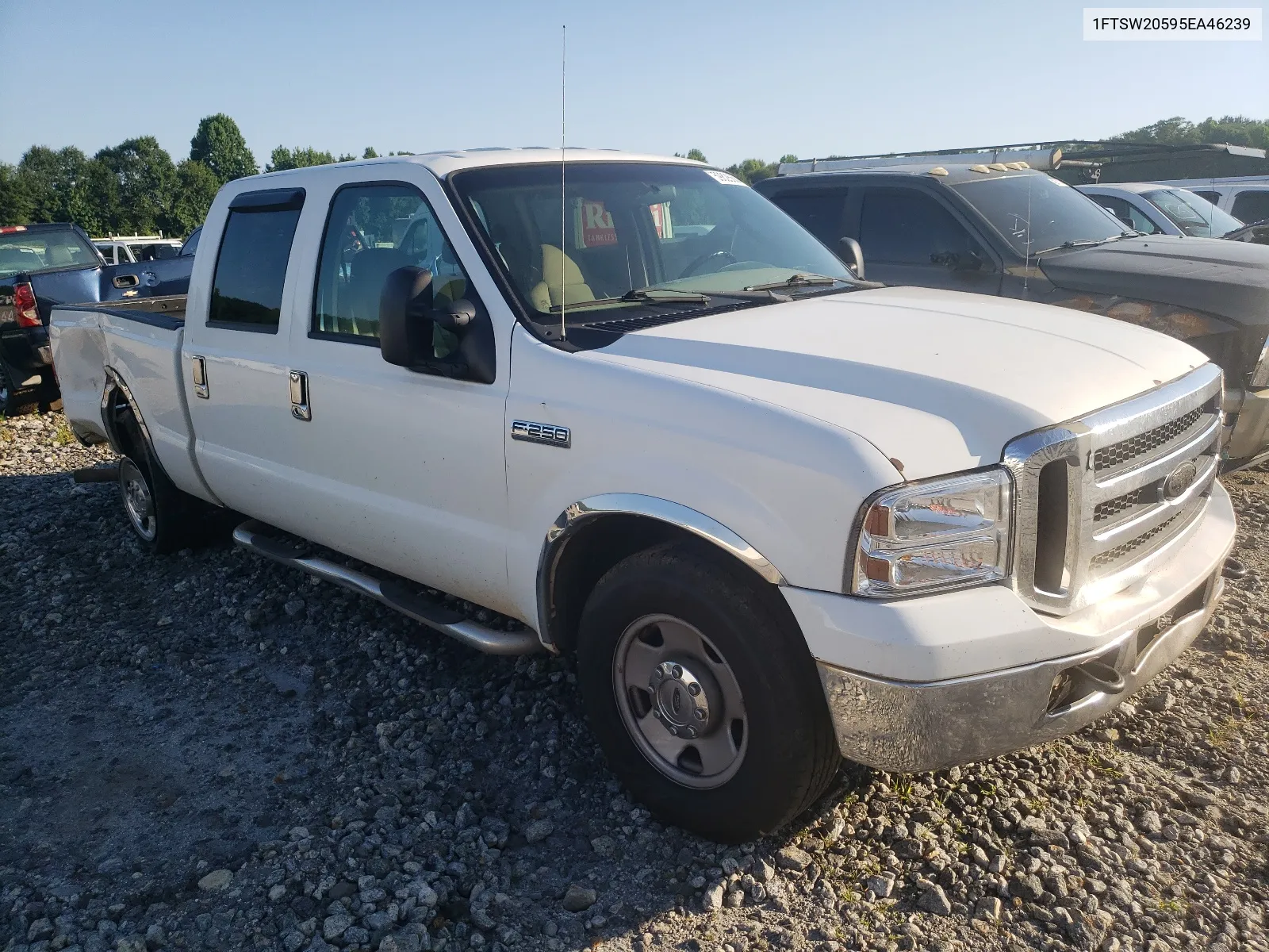 2005 Ford F250 Super Duty VIN: 1FTSW20595EA46239 Lot: 59826684