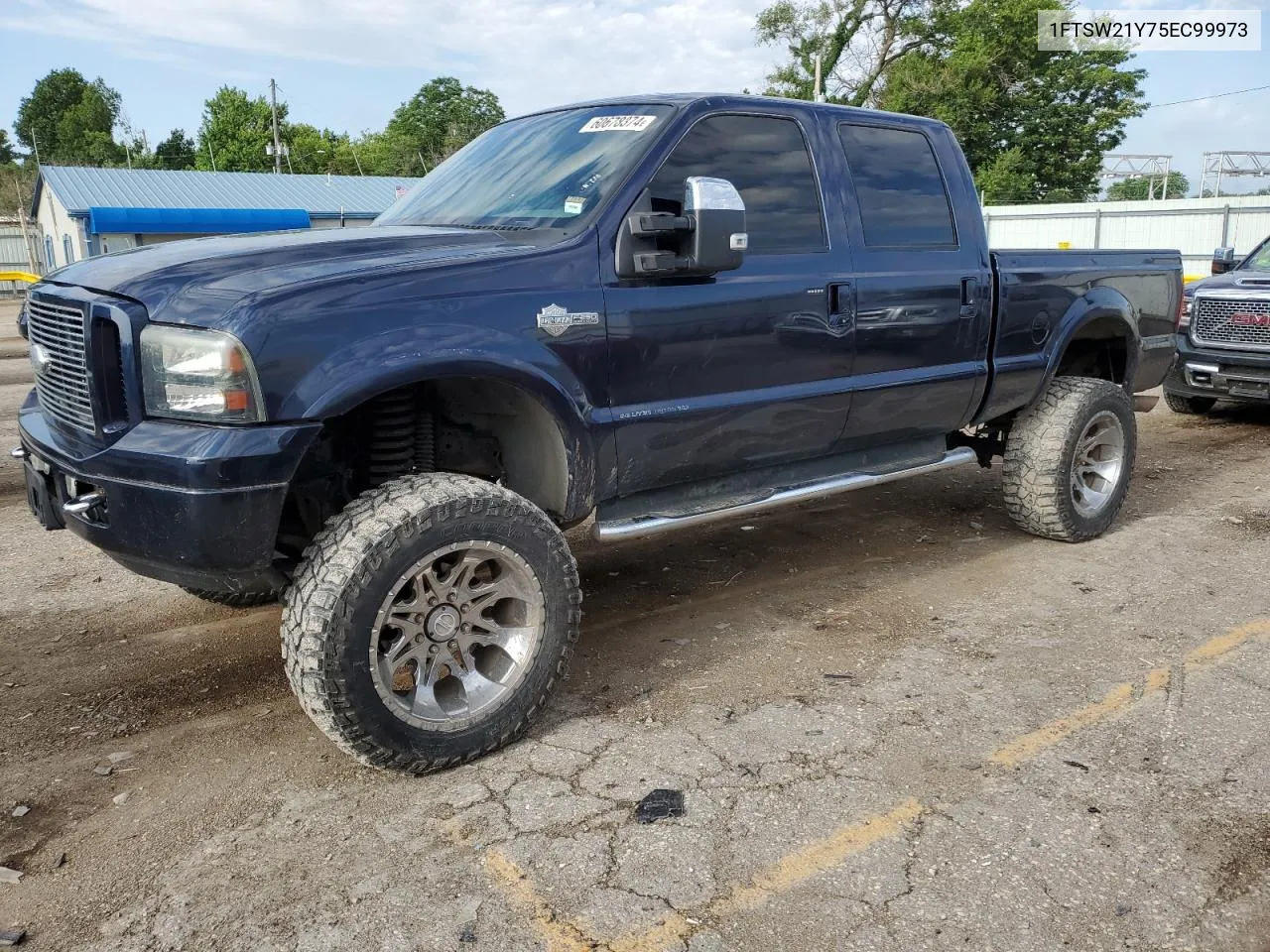 2005 Ford F250 Super Duty VIN: 1FTSW21Y75EC99973 Lot: 60678374