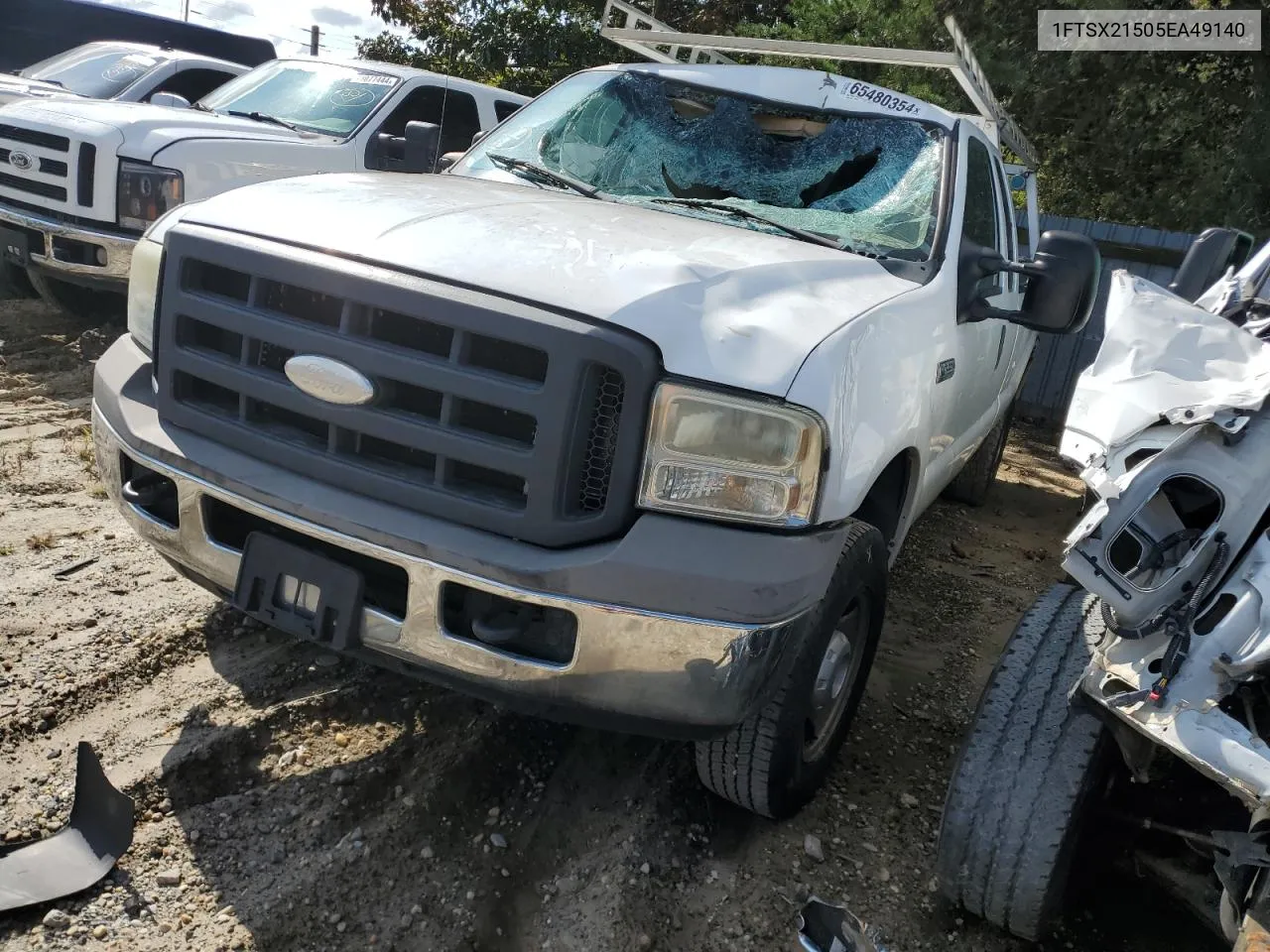 2005 Ford F250 Super Duty VIN: 1FTSX21505EA49140 Lot: 65480354