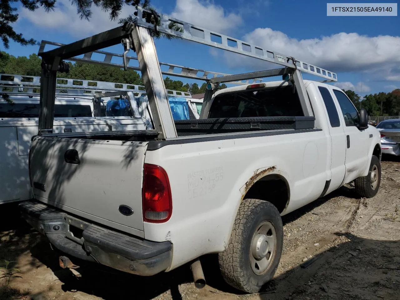 1FTSX21505EA49140 2005 Ford F250 Super Duty