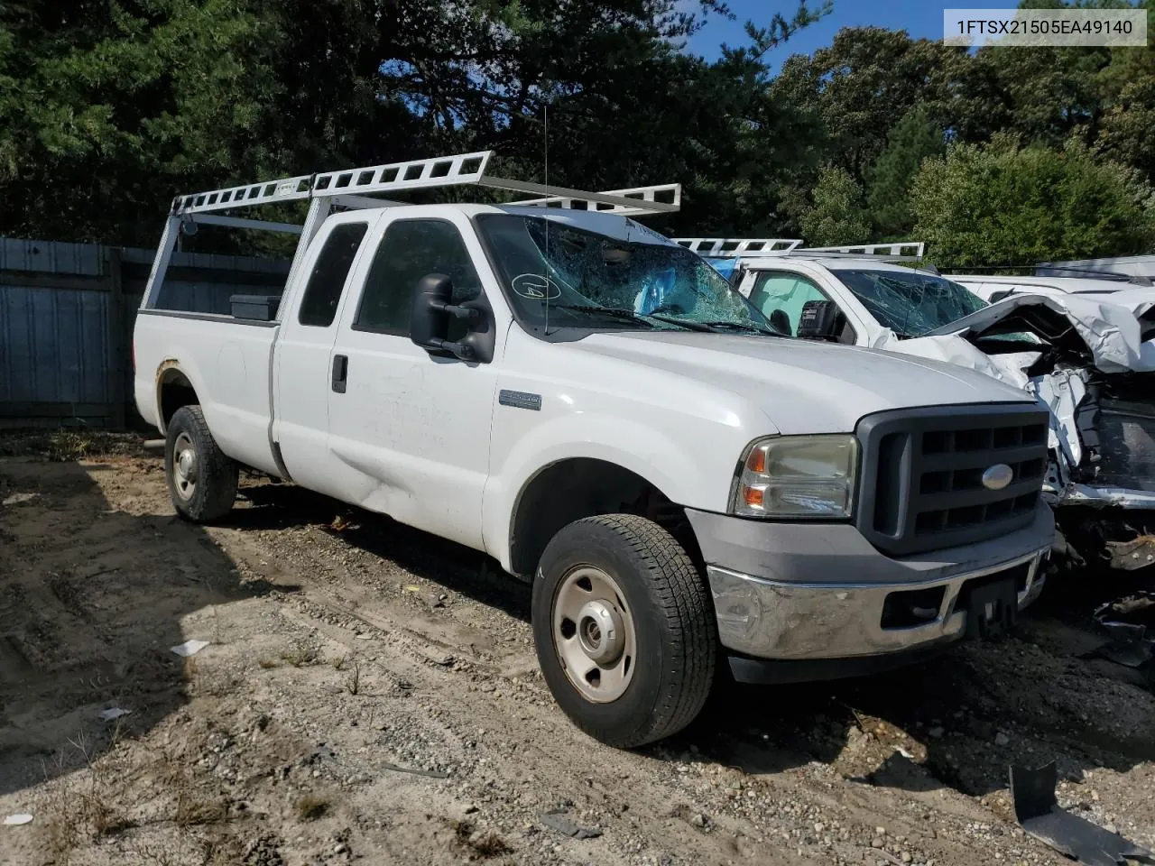 2005 Ford F250 Super Duty VIN: 1FTSX21505EA49140 Lot: 65480354