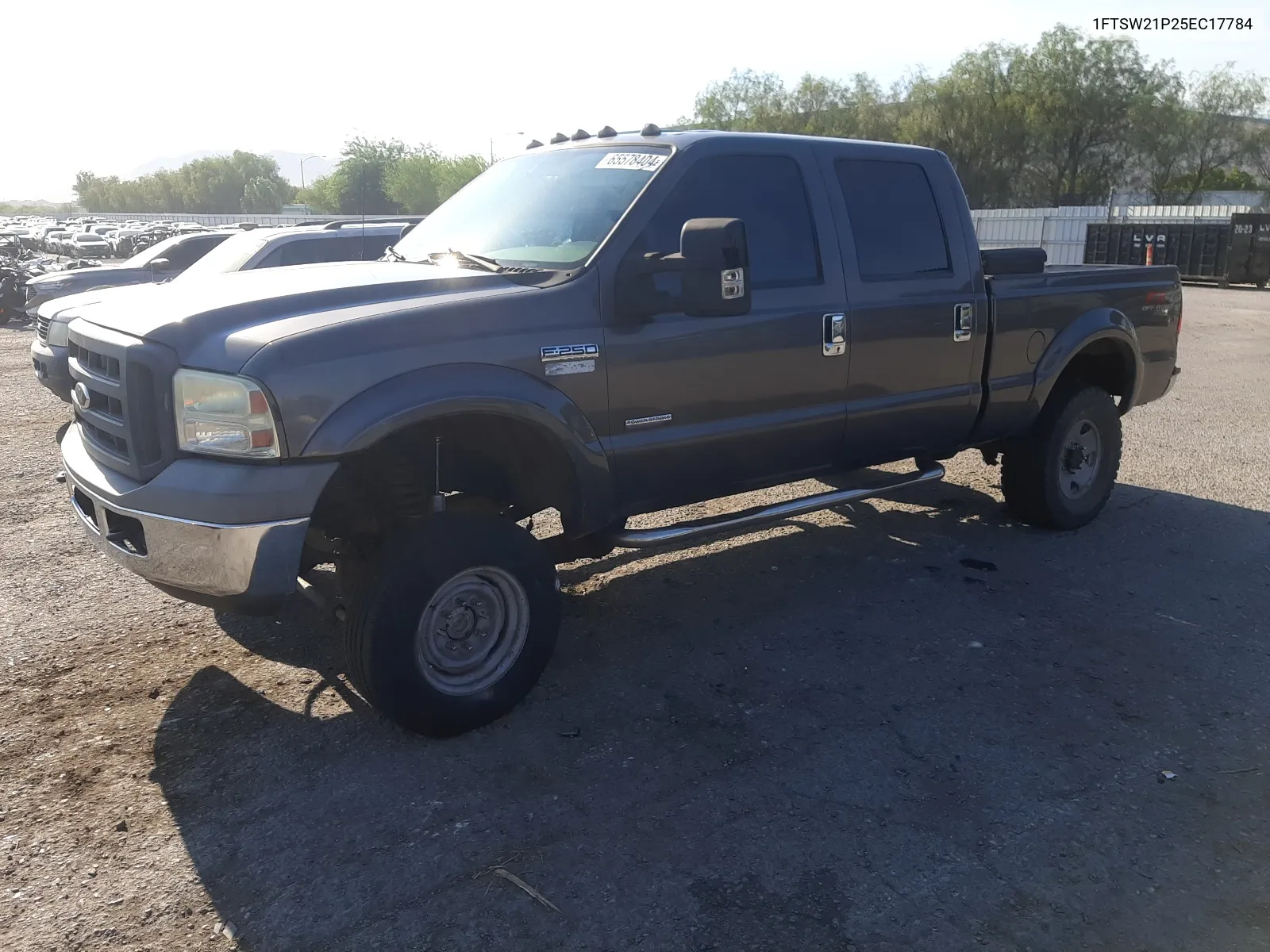 2005 Ford F250 Super Duty VIN: 1FTSW21P25EC17784 Lot: 65578404