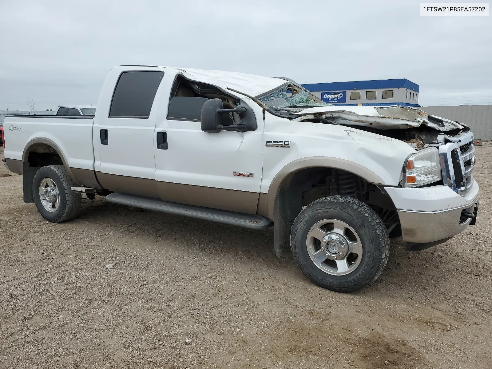 2005 Ford F250 Super Duty VIN: 1FTSW21P85EA57202 Lot: 65991754