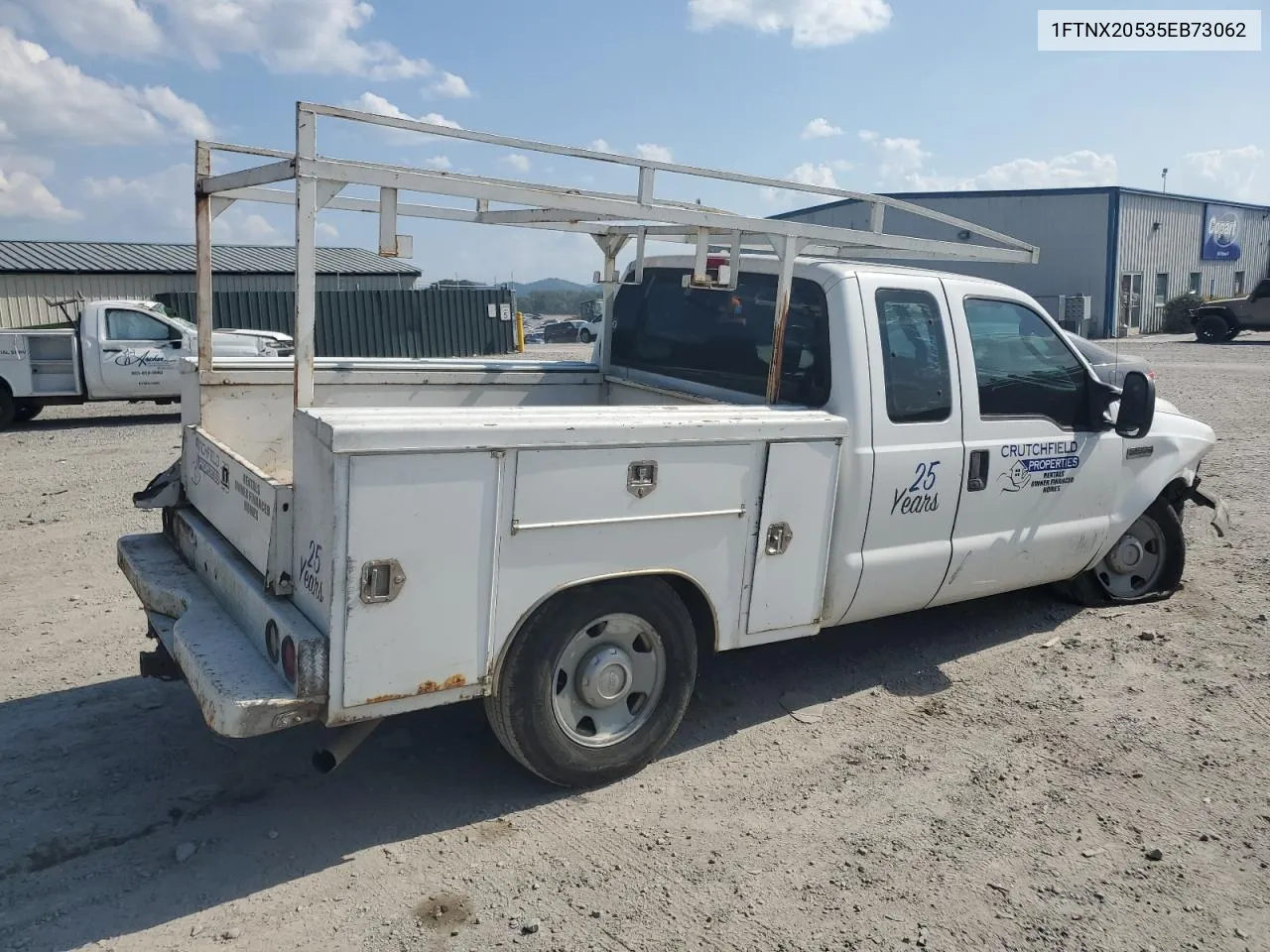 2005 Ford F250 Super Duty VIN: 1FTNX20535EB73062 Lot: 68262324