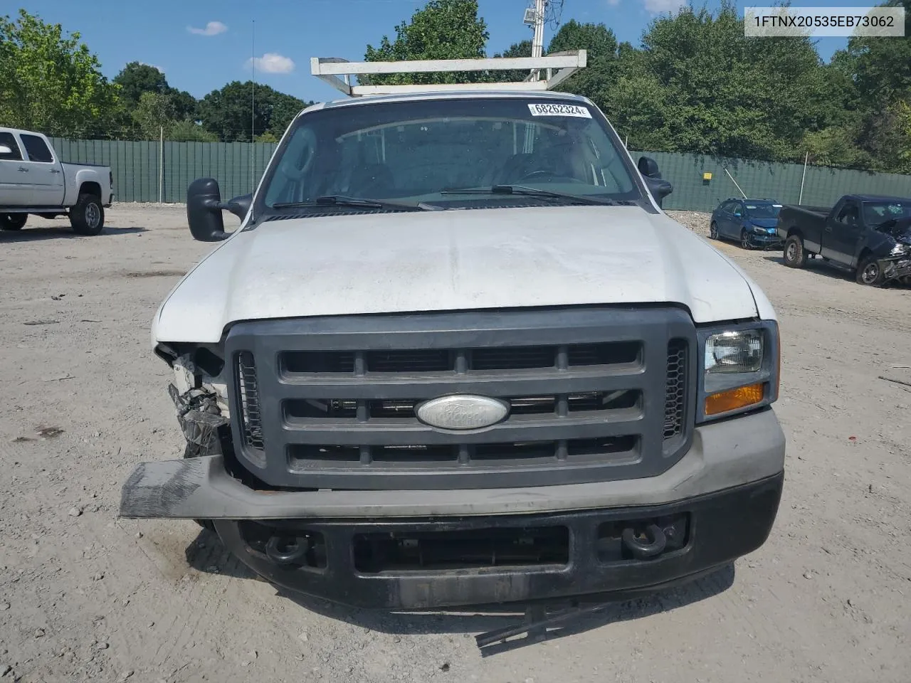 2005 Ford F250 Super Duty VIN: 1FTNX20535EB73062 Lot: 68262324