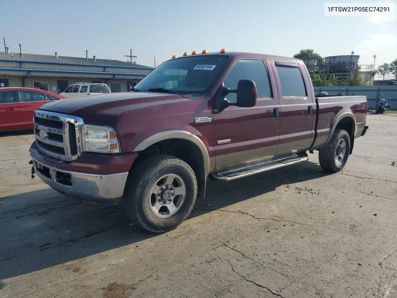 2005 Ford F250 Super Duty VIN: 1FTSW21P05EC74291 Lot: 68550104