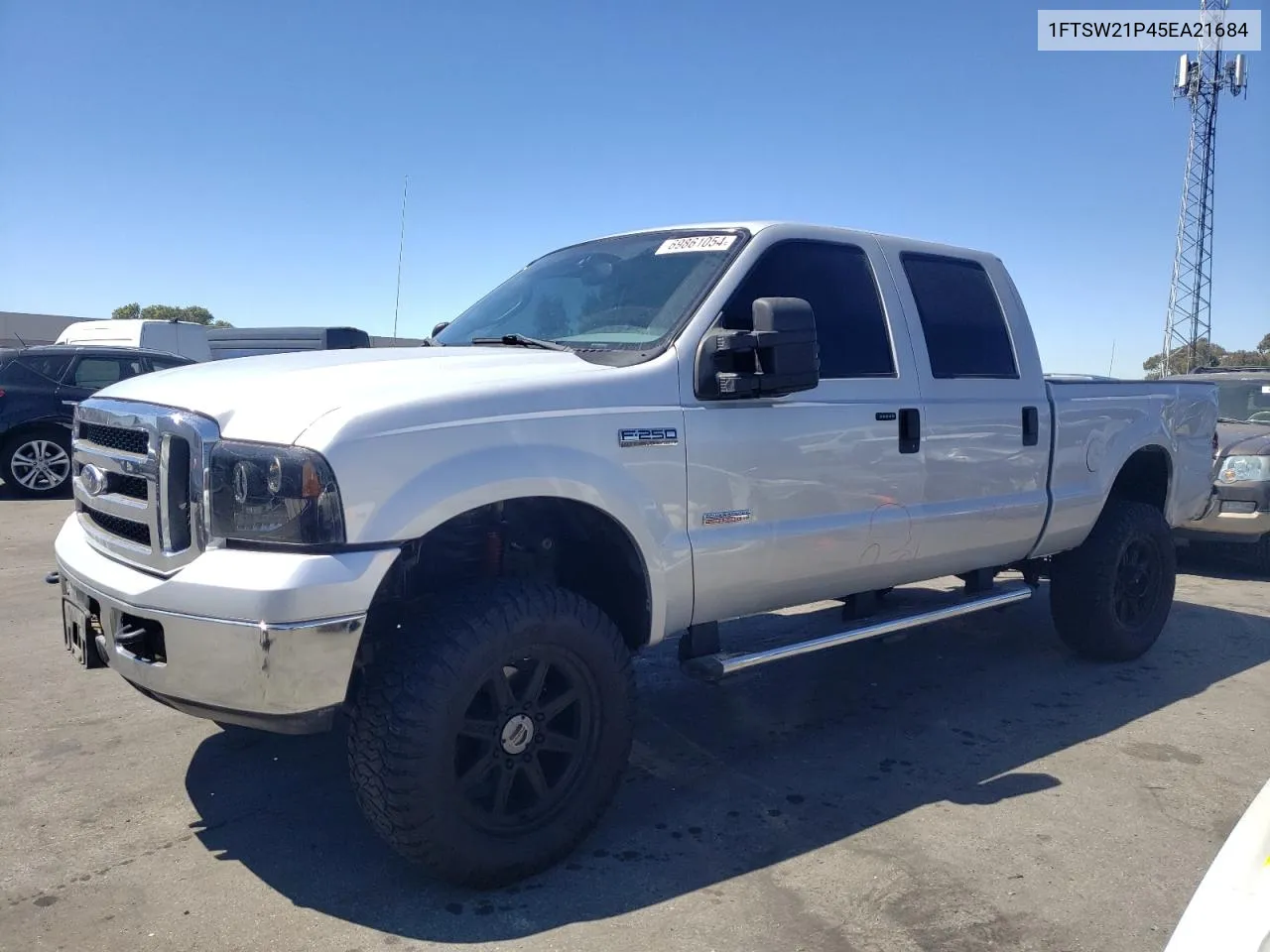 2005 Ford F250 Super Duty VIN: 1FTSW21P45EA21684 Lot: 69861054