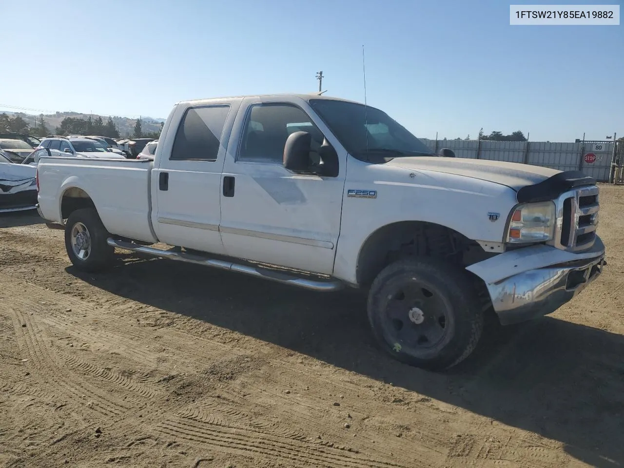 2005 Ford F250 Super Duty VIN: 1FTSW21Y85EA19882 Lot: 70319334