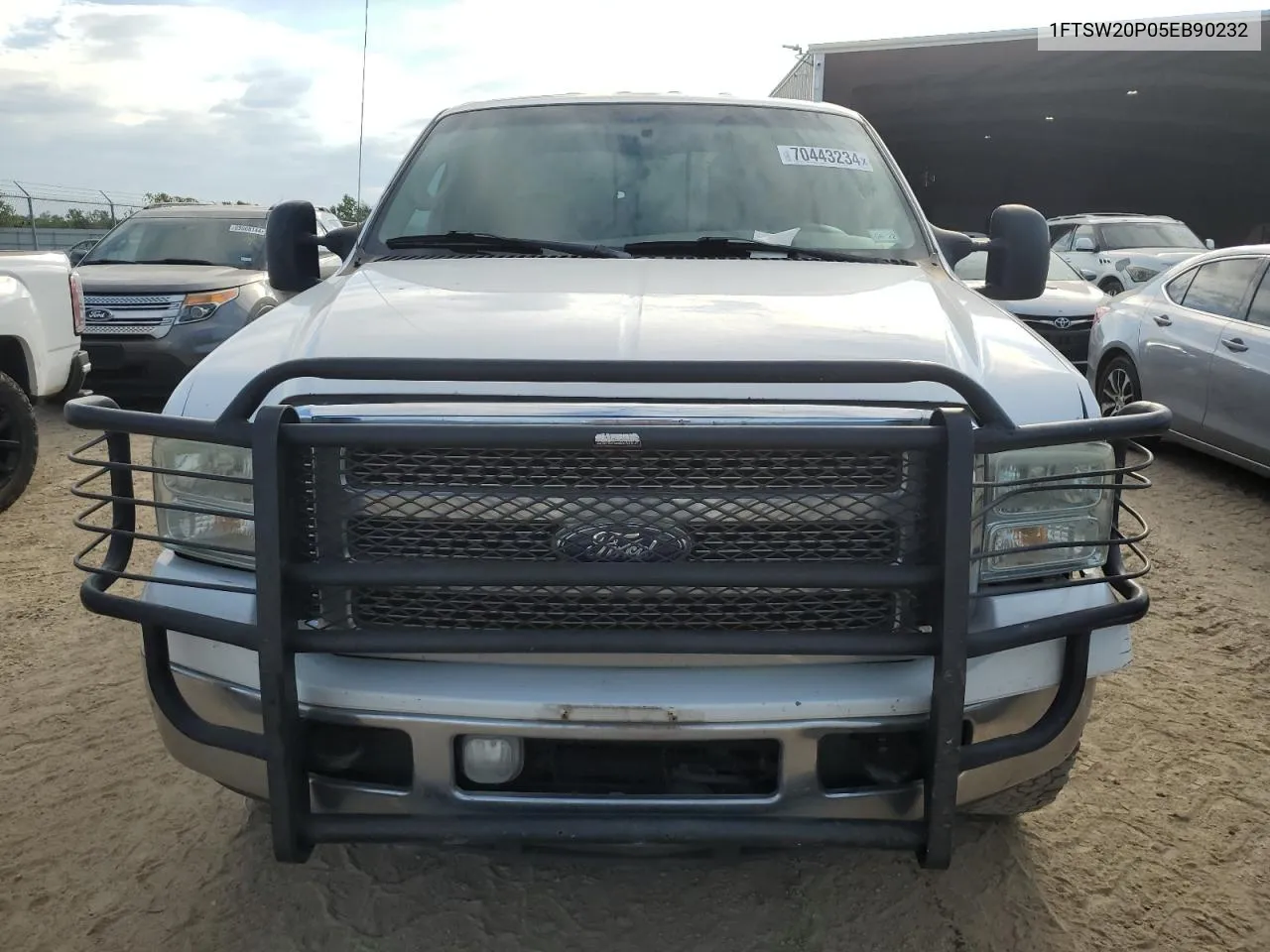 2005 Ford F250 Super Duty VIN: 1FTSW20P05EB90232 Lot: 70443234