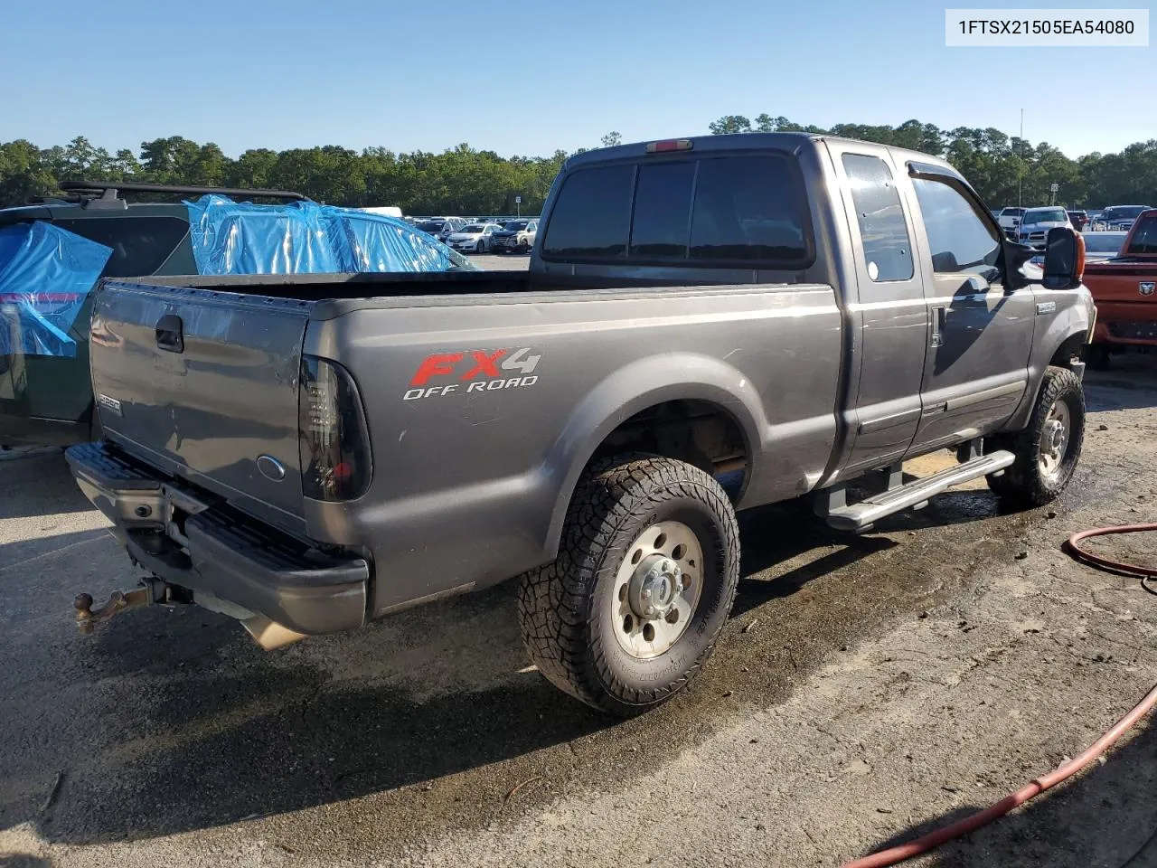 2005 Ford F250 Super Duty VIN: 1FTSX21505EA54080 Lot: 70567804