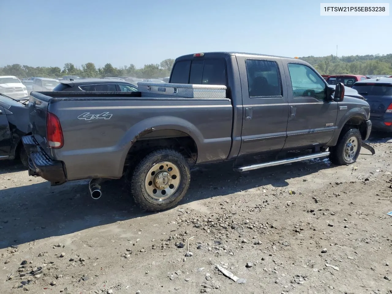 2005 Ford F250 Super Duty VIN: 1FTSW21P55EB53238 Lot: 71493684