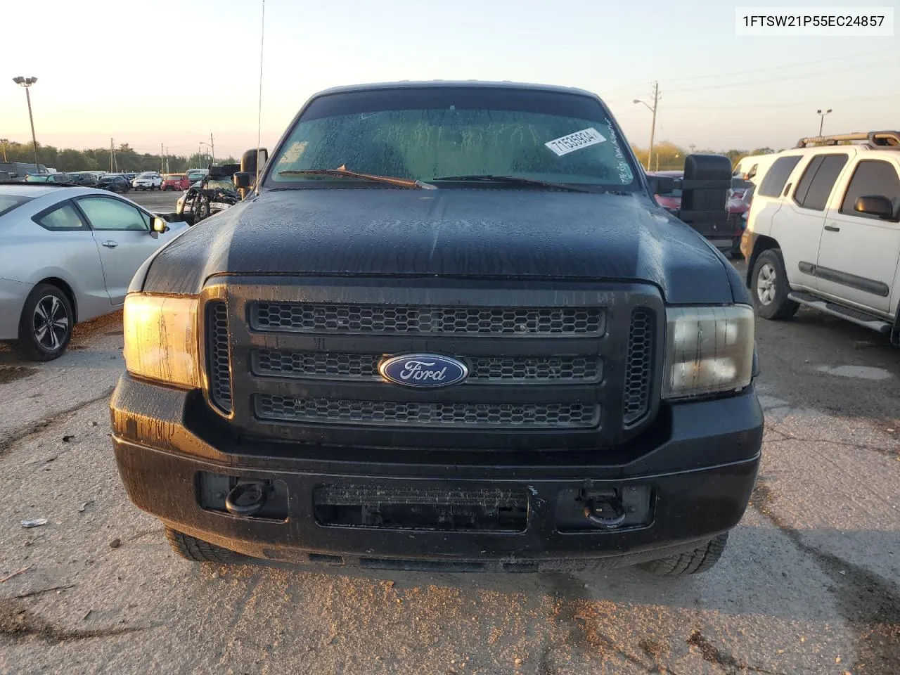 2005 Ford F250 Super Duty VIN: 1FTSW21P55EC24857 Lot: 71535934