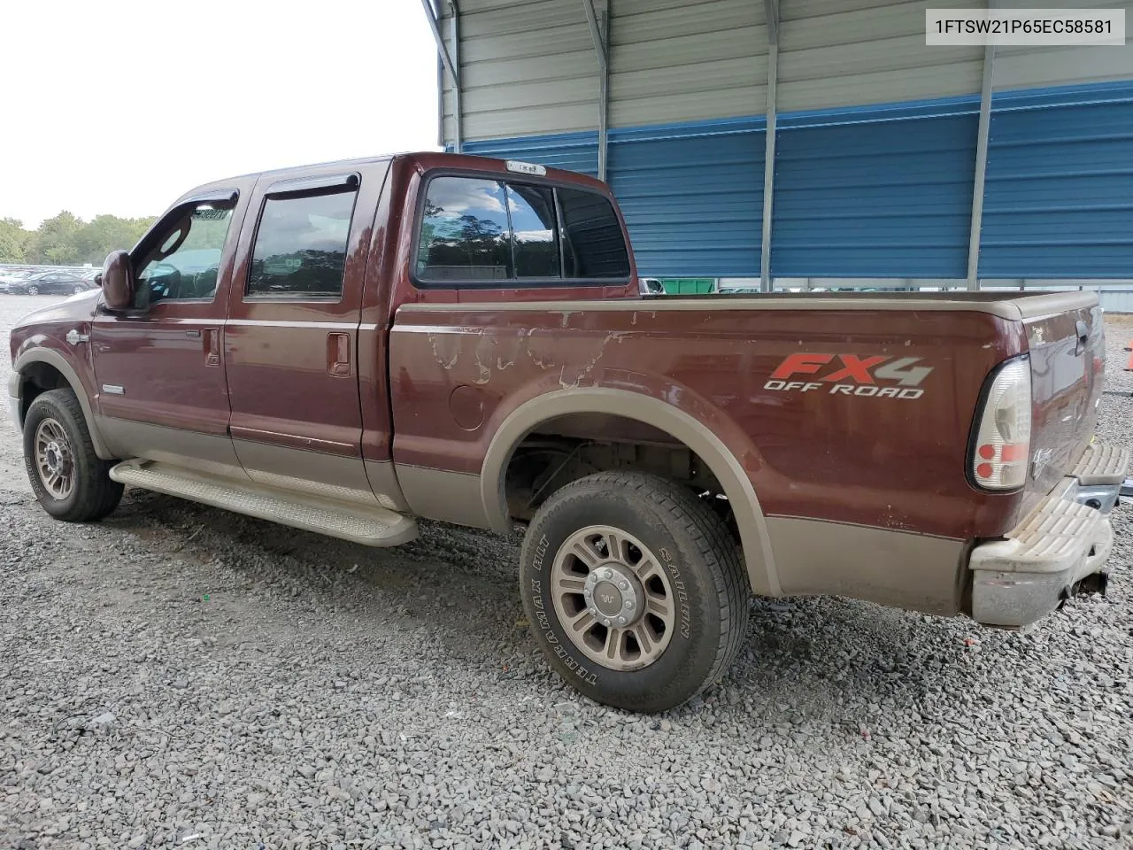 2005 Ford F250 Super Duty VIN: 1FTSW21P65EC58581 Lot: 71998364