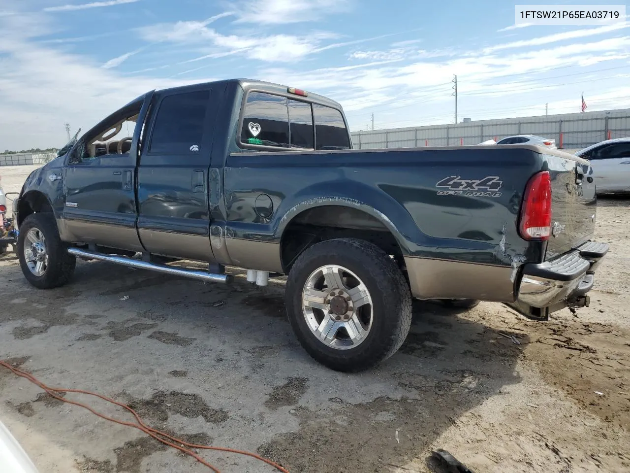 2005 Ford F250 Super Duty VIN: 1FTSW21P65EA03719 Lot: 73639374