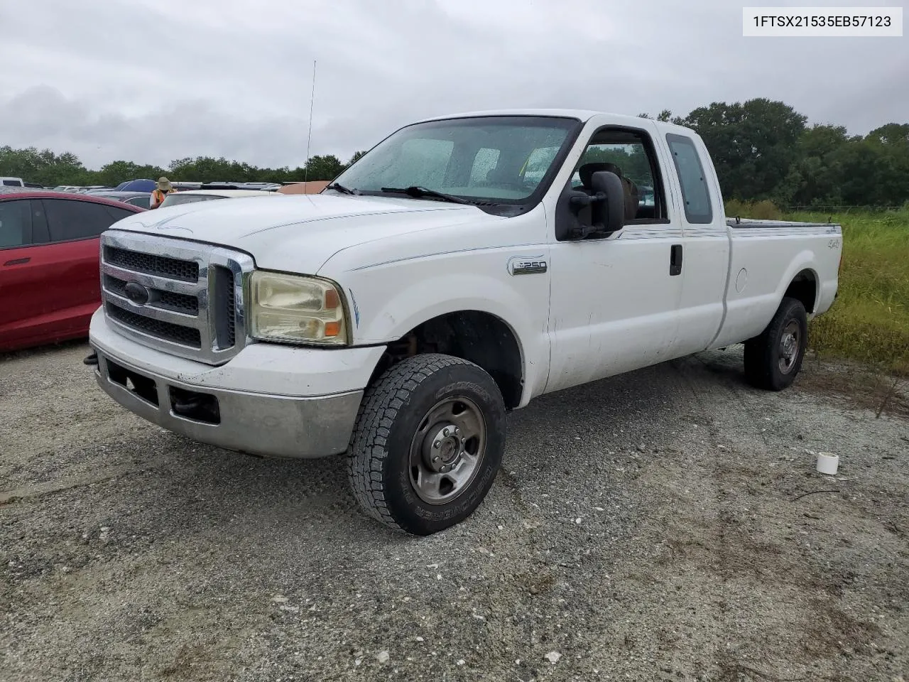 2005 Ford F250 Super Duty VIN: 1FTSX21535EB57123 Lot: 74063724