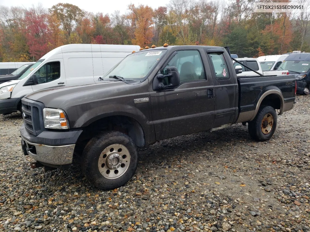 2005 Ford F250 Super Duty VIN: 1FTSX21535EC90951 Lot: 75930604