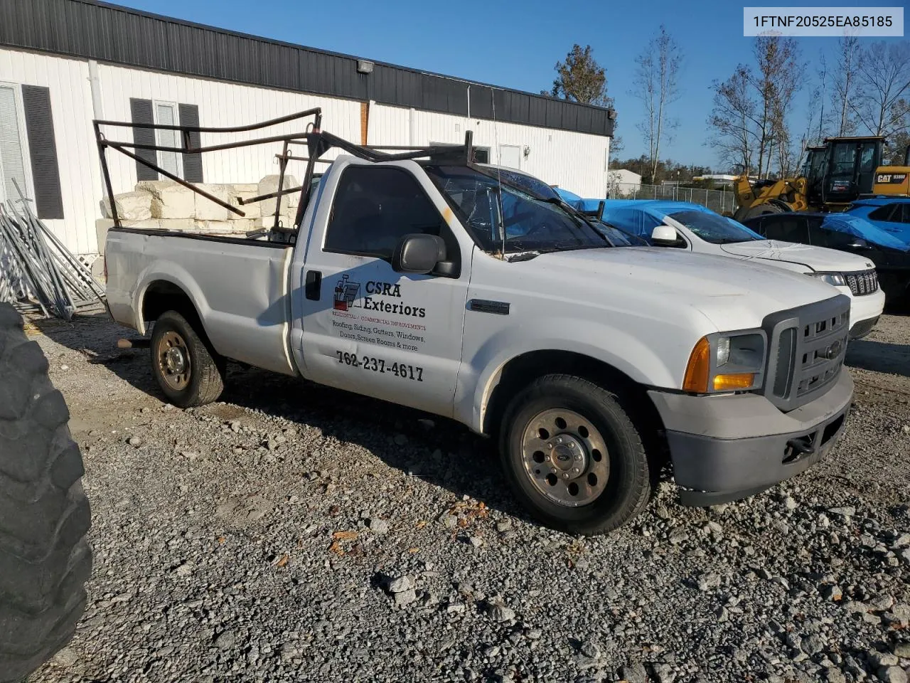 2005 Ford F250 Super Duty VIN: 1FTNF20525EA85185 Lot: 75959404