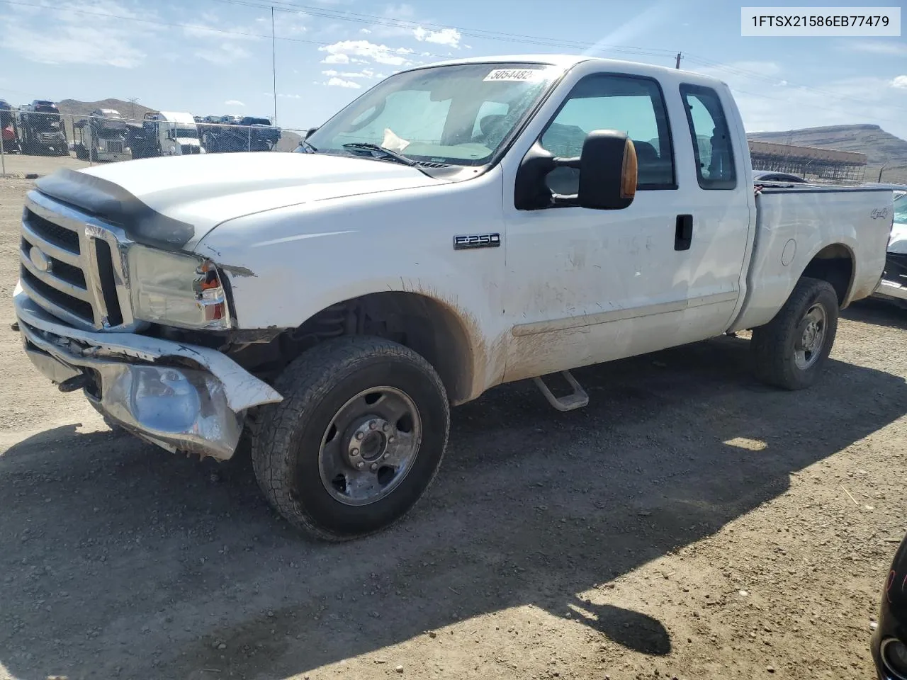 1FTSX21586EB77479 2006 Ford F250 Super Duty