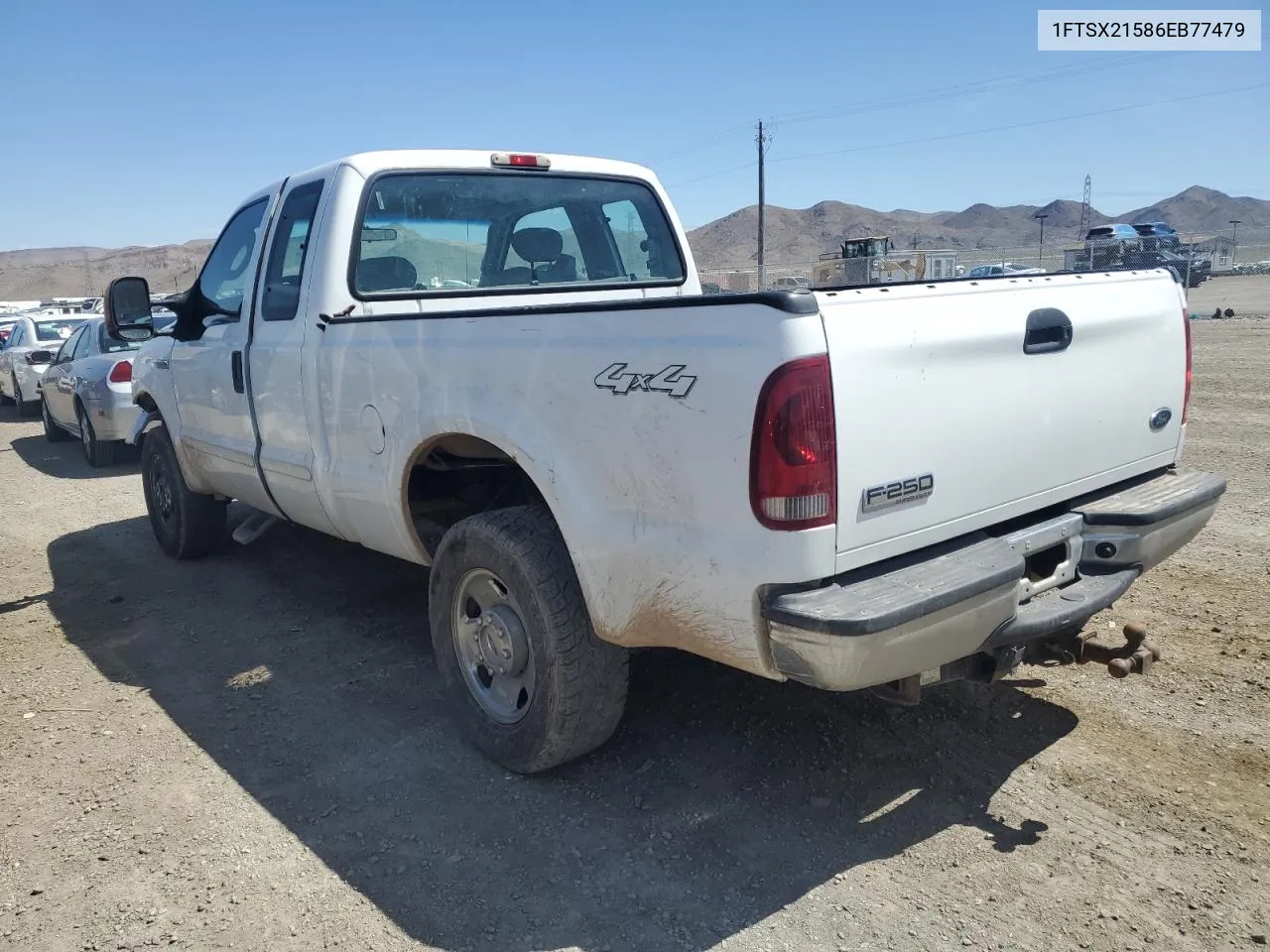 1FTSX21586EB77479 2006 Ford F250 Super Duty