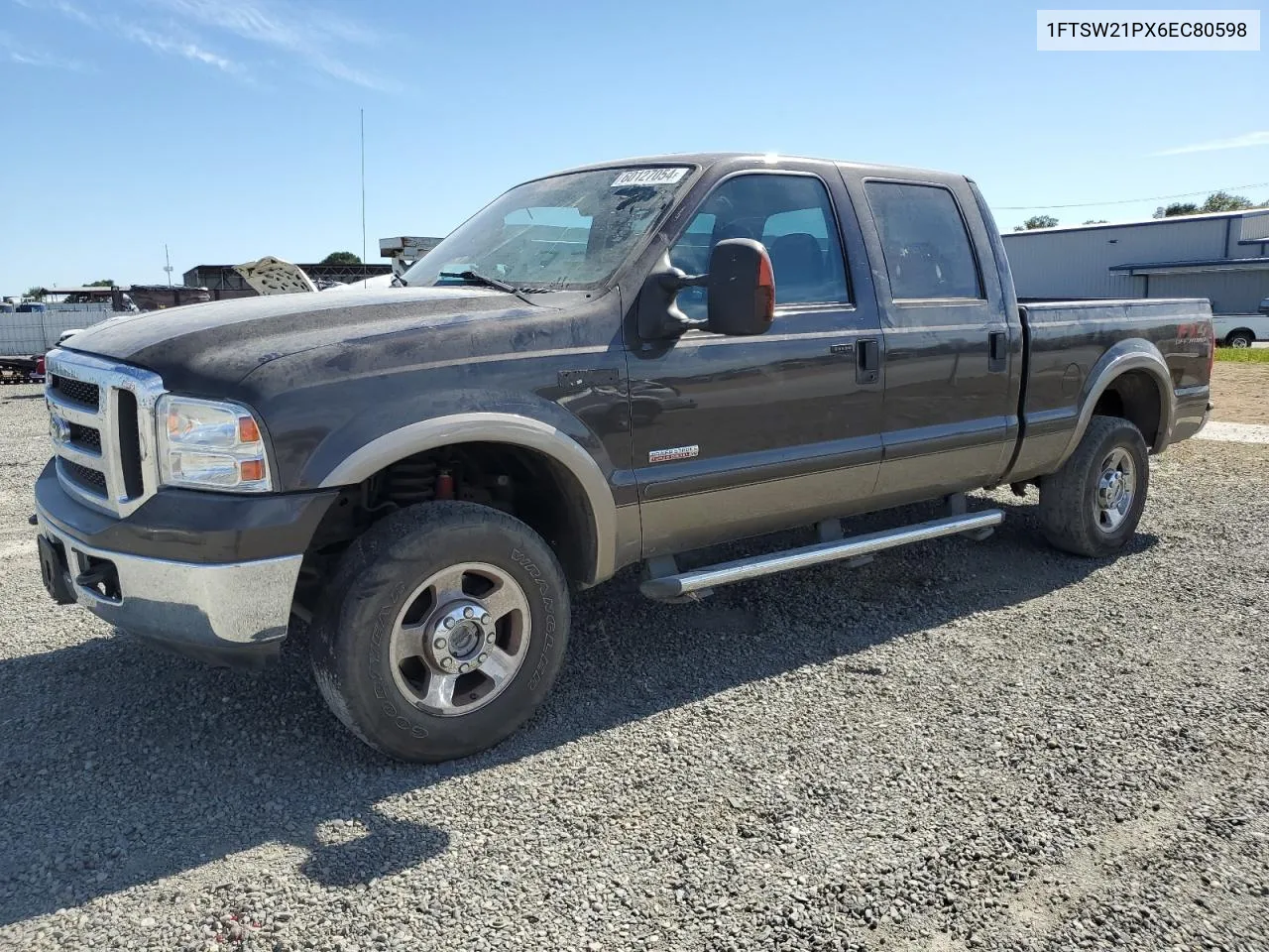 2006 Ford F250 Super Duty VIN: 1FTSW21PX6EC80598 Lot: 60127054