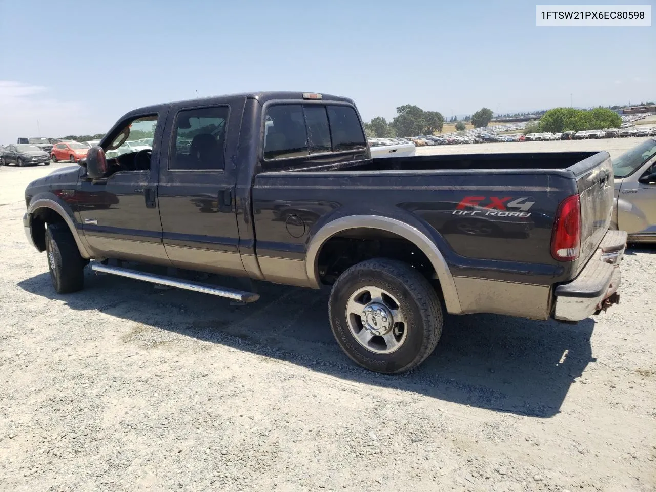 2006 Ford F250 Super Duty VIN: 1FTSW21PX6EC80598 Lot: 60127054