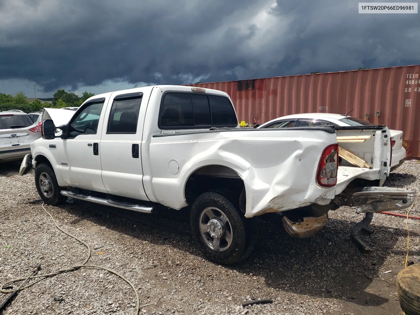 2006 Ford F250 Super Duty VIN: 1FTSW20P66ED96981 Lot: 62476464