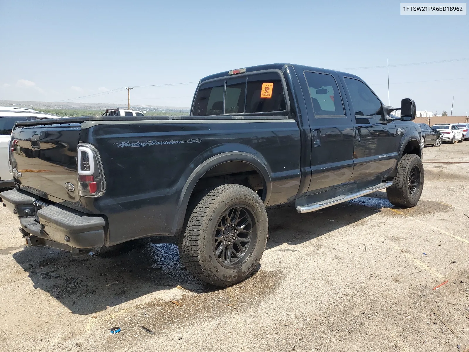 2006 Ford F250 Super Duty VIN: 1FTSW21PX6ED18962 Lot: 63663664