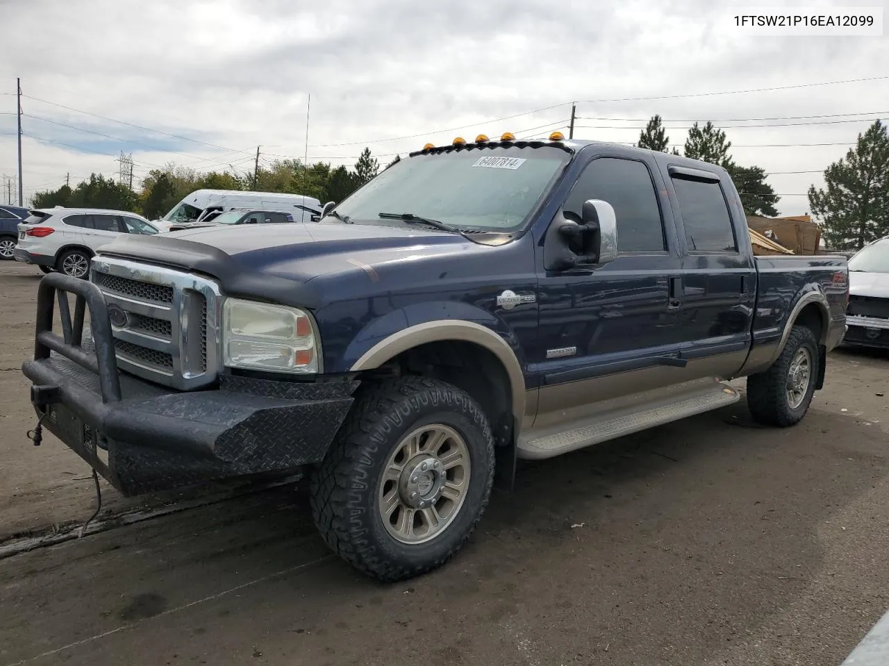 2006 Ford F250 Super Duty VIN: 1FTSW21P16EA12099 Lot: 64007814