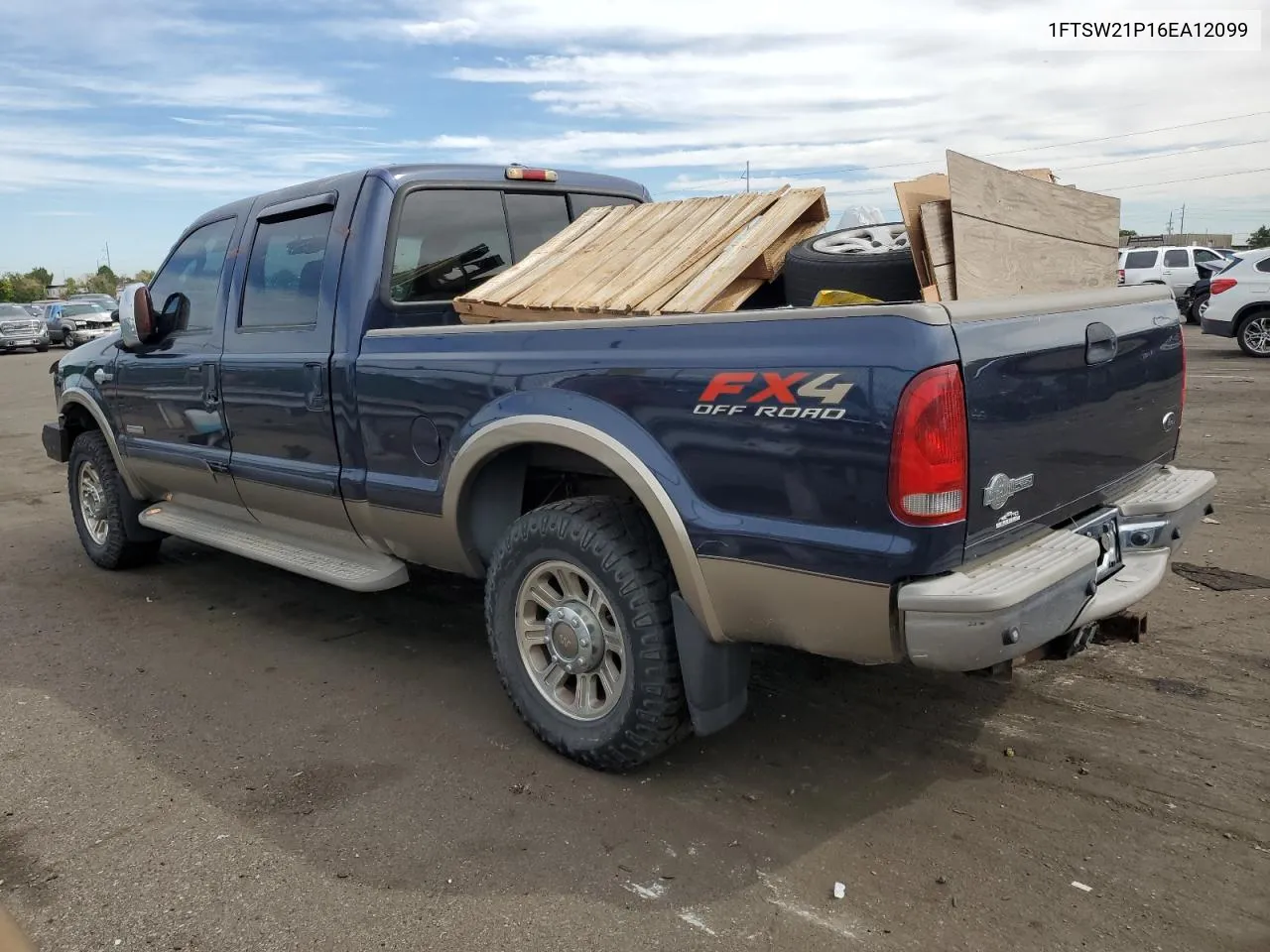 2006 Ford F250 Super Duty VIN: 1FTSW21P16EA12099 Lot: 64007814