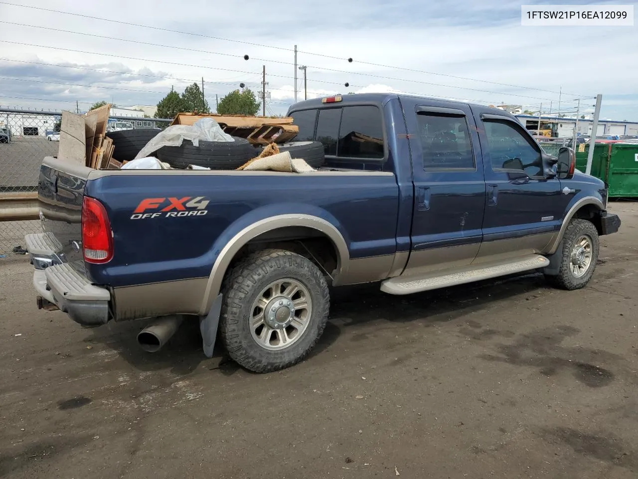 2006 Ford F250 Super Duty VIN: 1FTSW21P16EA12099 Lot: 64007814