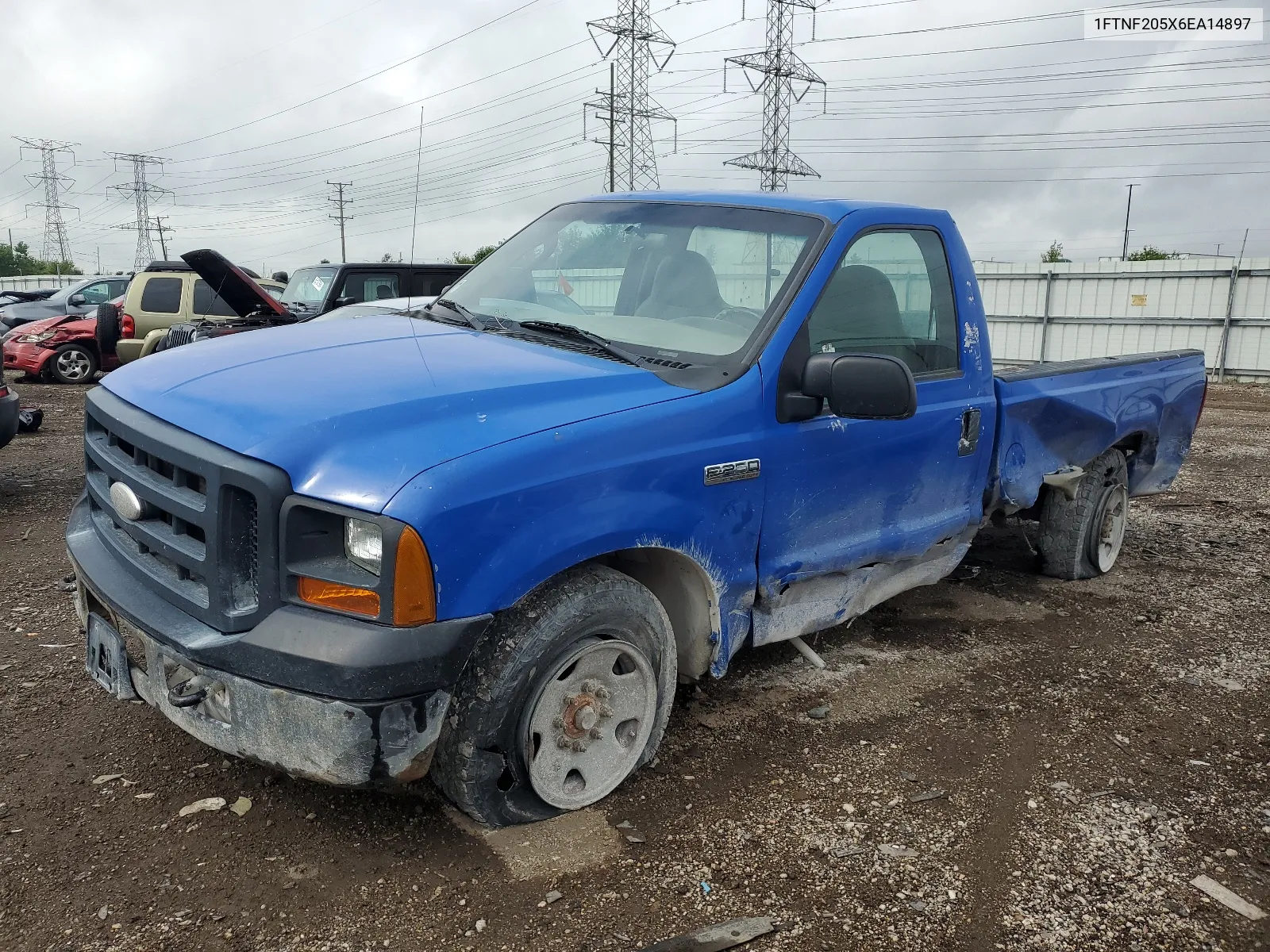 2006 Ford F250 Super Duty VIN: 1FTNF205X6EA14897 Lot: 64223424