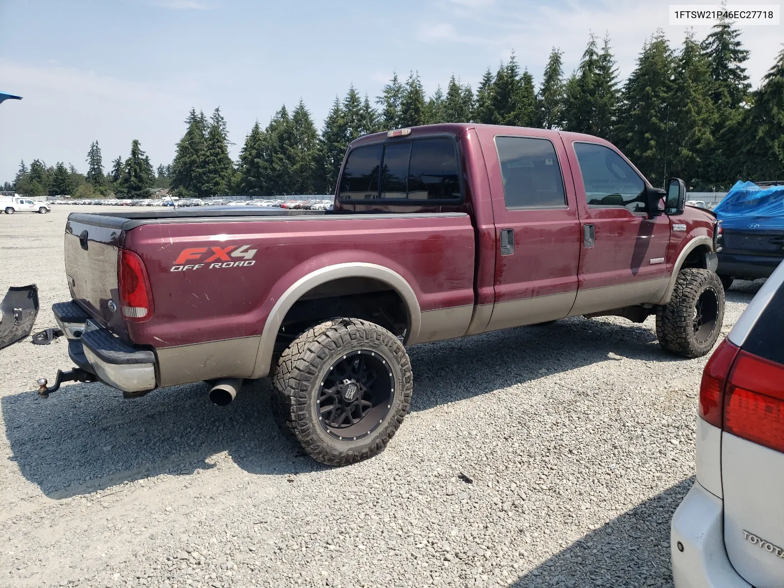 2006 Ford F250 Super Duty VIN: 1FTSW21P46EC27718 Lot: 66002764